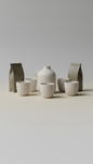 Minimalist Ceramic Cup Set